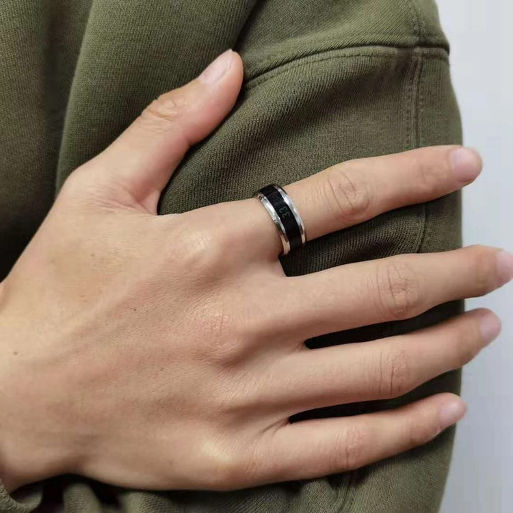 Unisex Body Temperature Monitor Sensor Ring