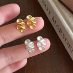 Geometric Flower Stud Earrings for Women – Fashion Floral Jewelry