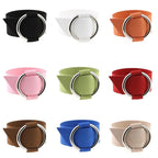 2-Piece Velvet Bracelet Set with Metal Charm Wristband – Women's Fashion Jewelry (Random Color)