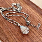 Water Drop Pendant Necklace for Women – Geometric Fashion Jewelry
