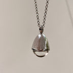Water Drop Pendant Necklace for Women – Geometric Fashion Jewelry
