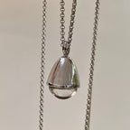 Water Drop Pendant Necklace for Women – Geometric Fashion Jewelry