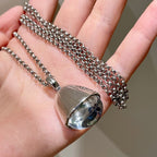 Water Drop Pendant Necklace for Women – Geometric Fashion Jewelry
