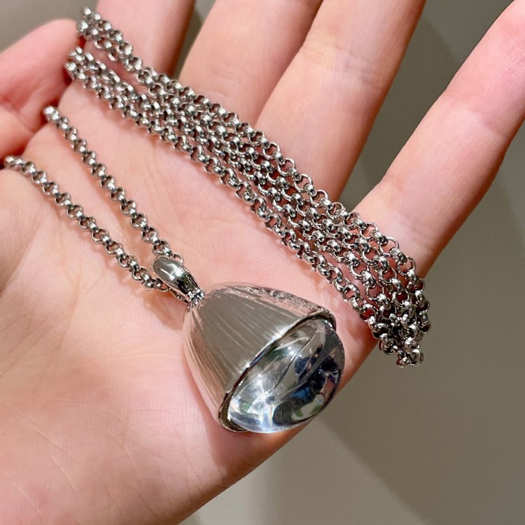 Water Drop Pendant Necklace for Women – Geometric Fashion Jewelry