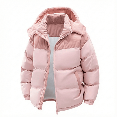 Men's Hooded Windbreaker Jacket – Casual Autumn & Winter Parka with Removable Hood